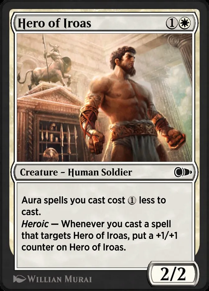 Hero of Iroas Front Face