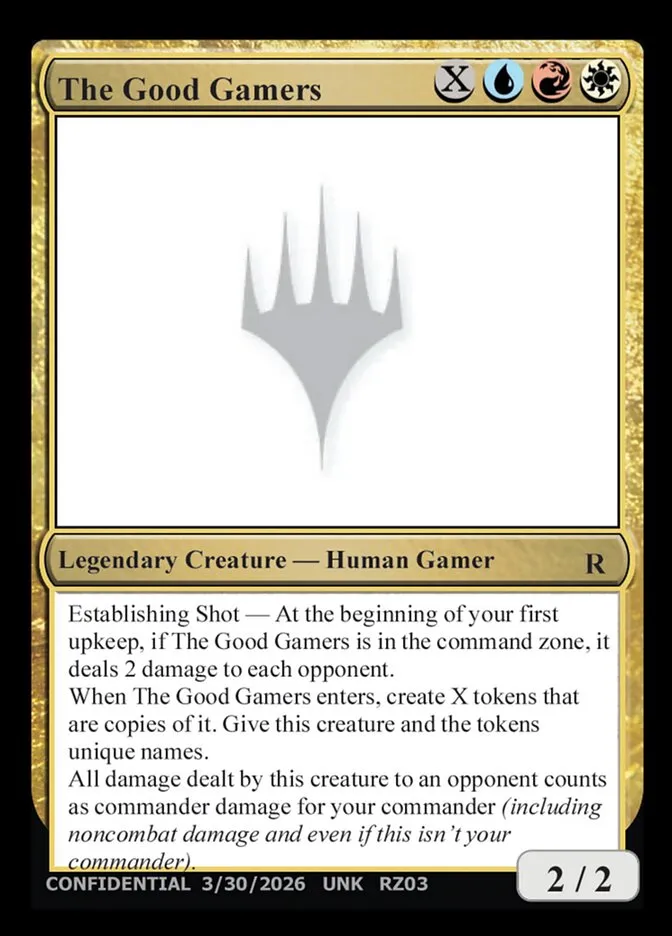 The Good Gamers Front Face
