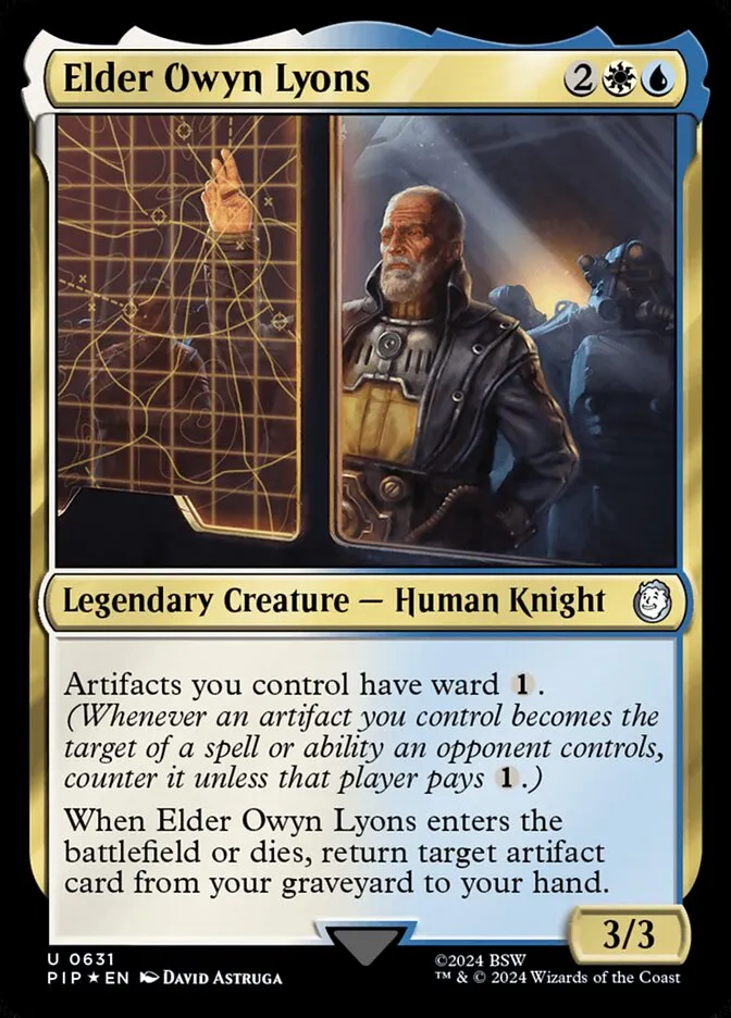 Elder Owyn Lyons Front Face
