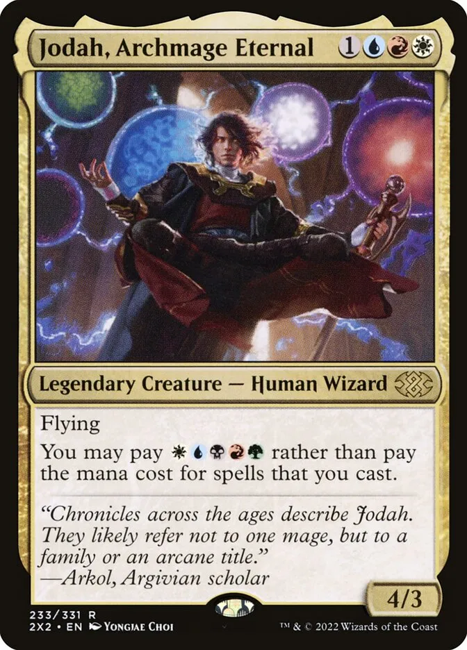 Jodah, Archmage Eternal Front Face