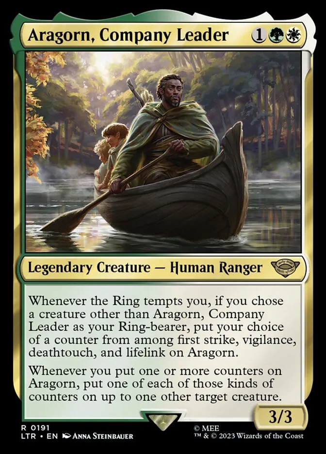 Aragorn, Company Leader Front Face