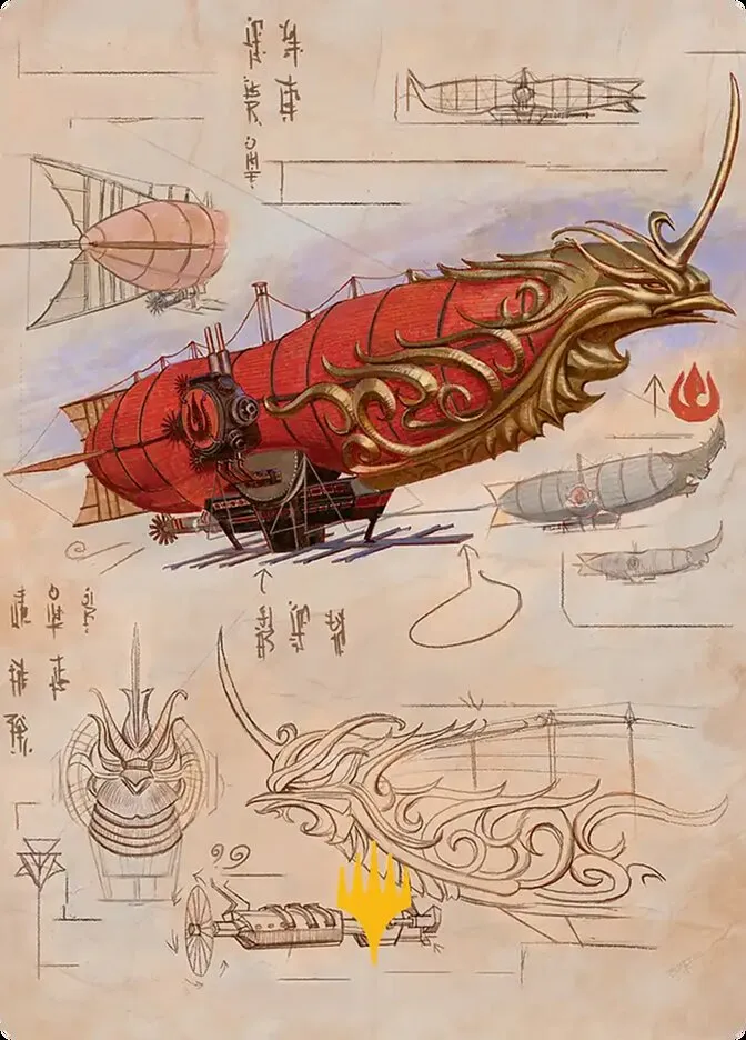 Phoenix Fleet Airship // Phoenix Fleet Airship Front Face