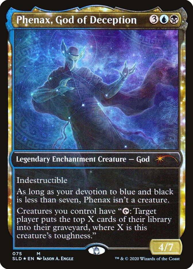 Phenax, God of Deception Front Face