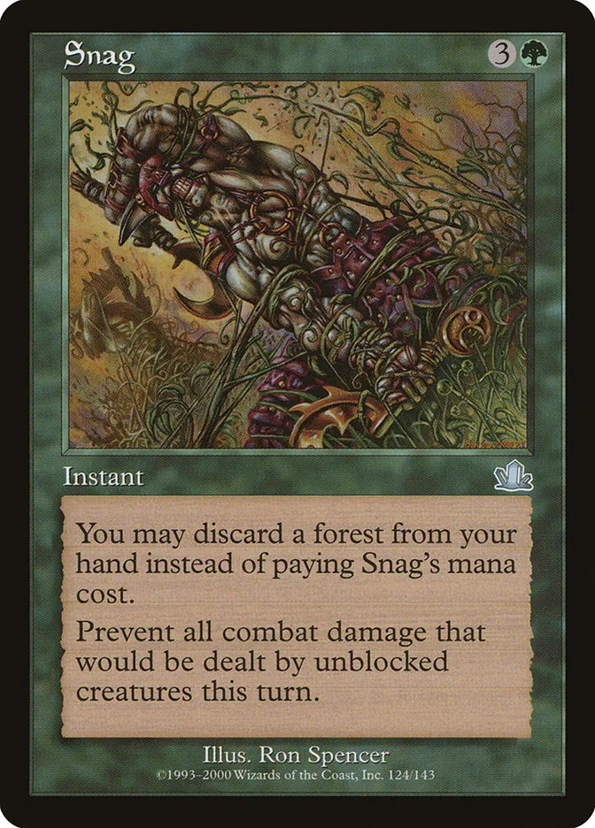 Snag Front Face