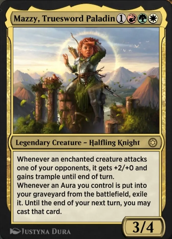 Mazzy, Truesword Paladin Front Face