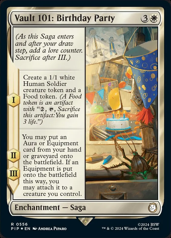 Vault 101: Birthday Party Front Face