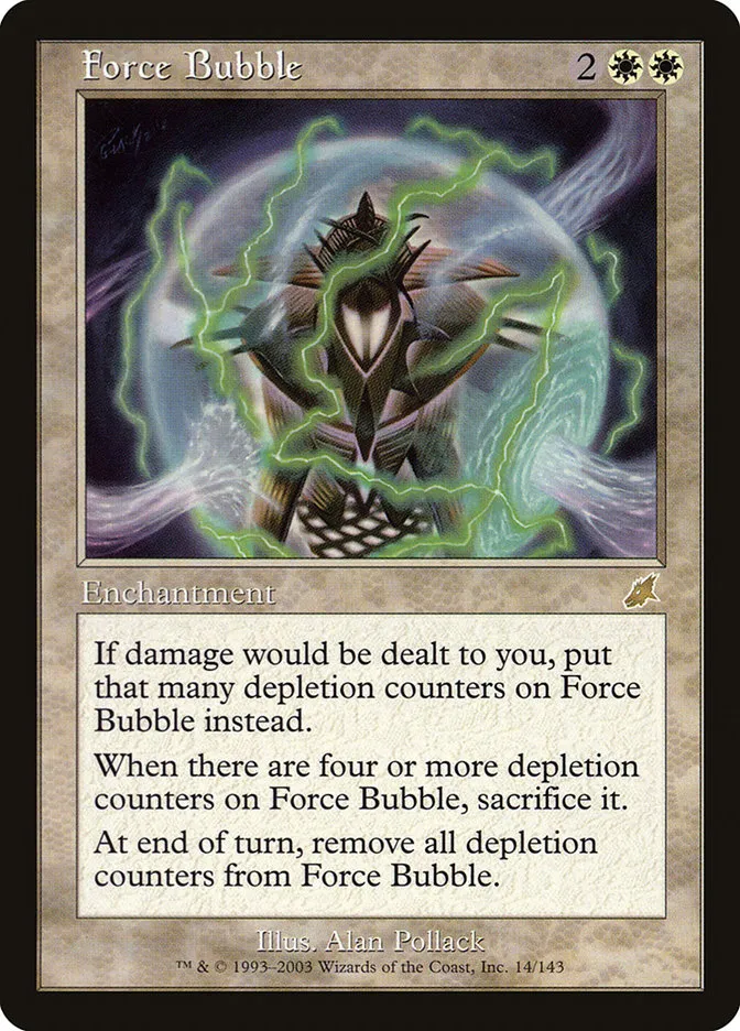 Force Bubble Front Face