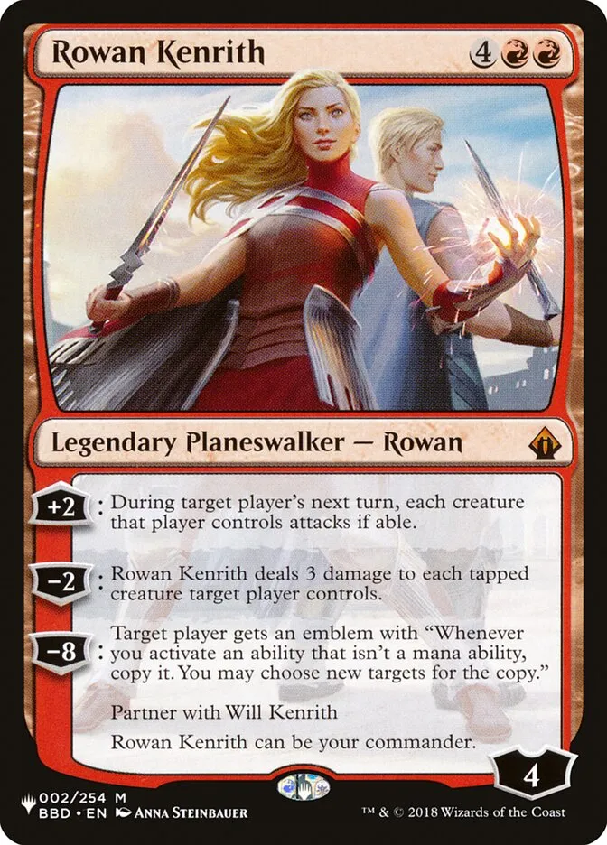 Rowan Kenrith Front Face