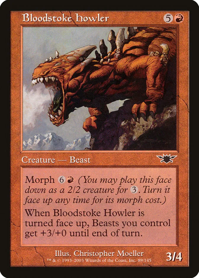 Bloodstoke Howler Front Face