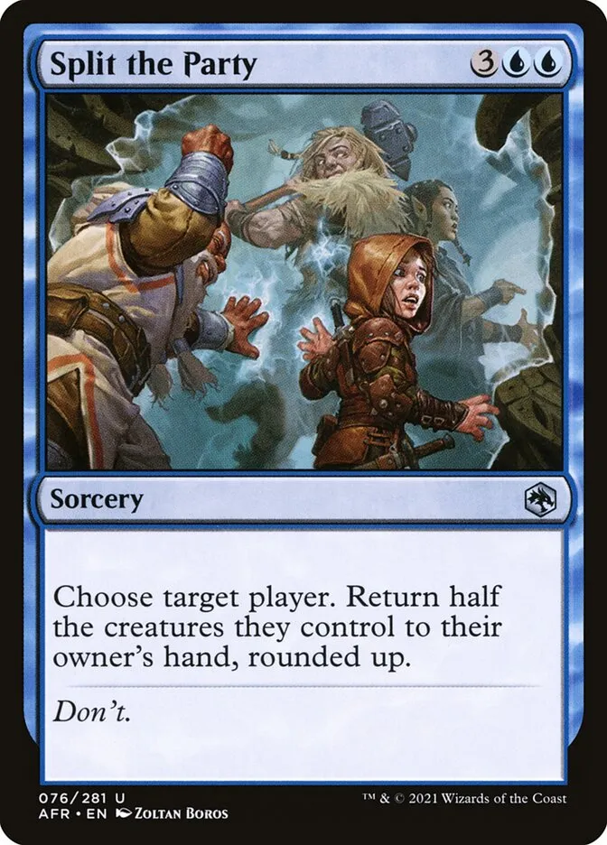 Split the Party Front Face