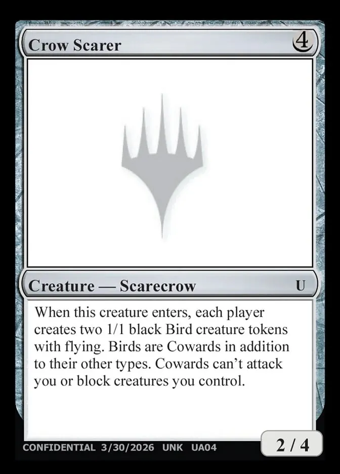 Crow Scarer Front Face
