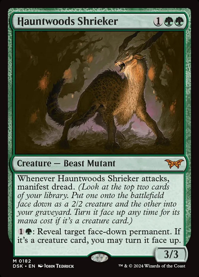 Hauntwoods Shrieker Front Face