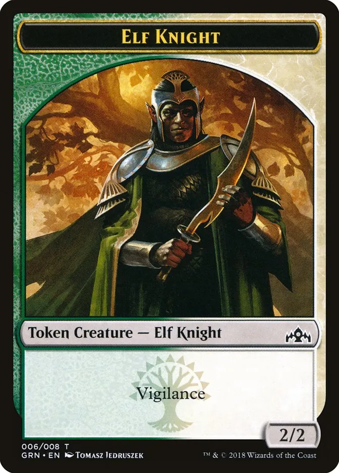 Elf Knight Front Face