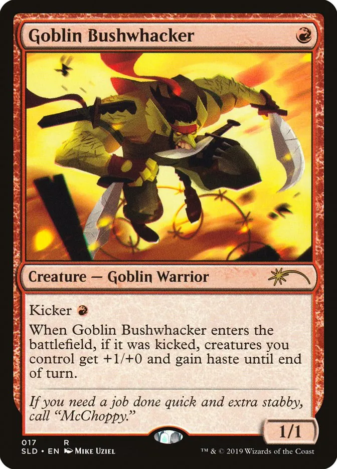 Goblin Bushwhacker Front Face