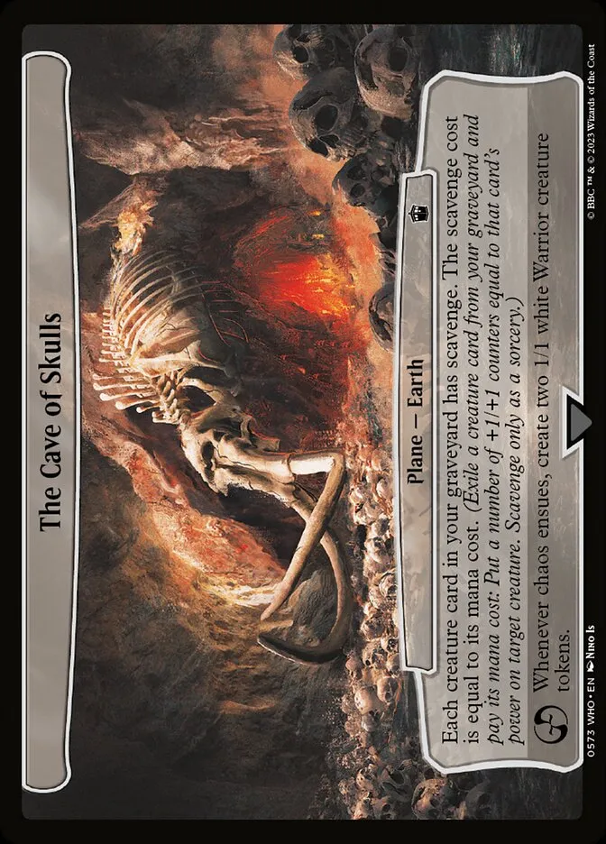 The Cave of Skulls Front Face