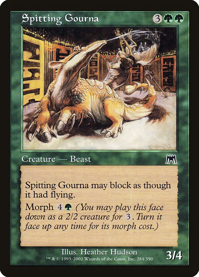 Spitting Gourna Front Face