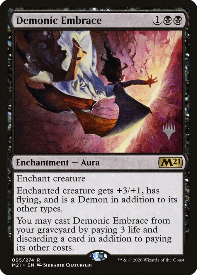 Demonic Embrace Front Face