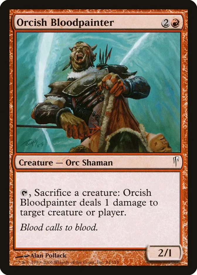 Orcish Bloodpainter Front Face
