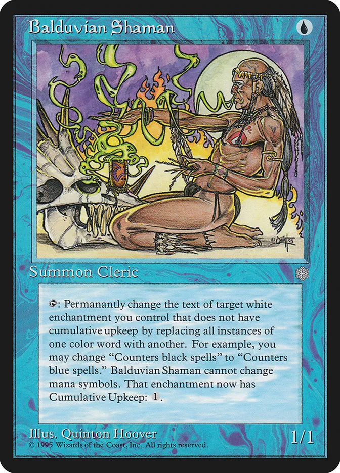 Balduvian Shaman Front Face