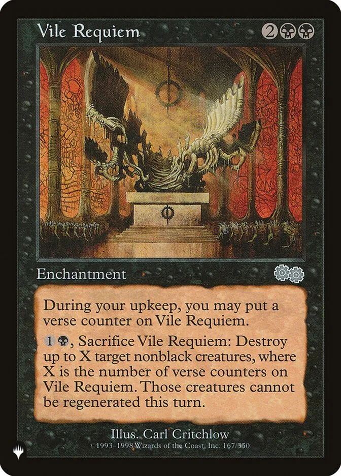 Vile Requiem Front Face