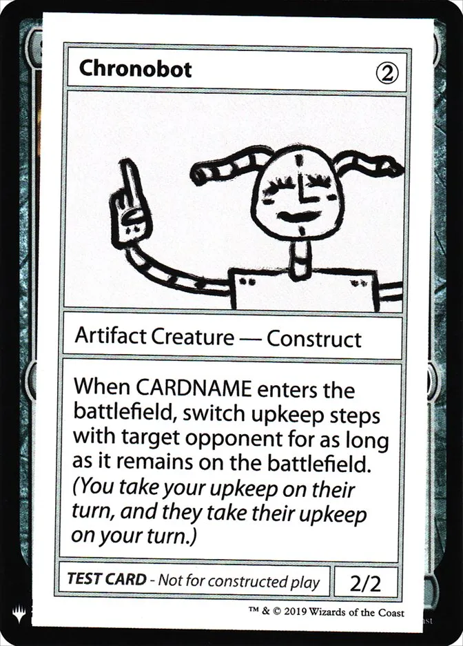 Chronobot Front Face