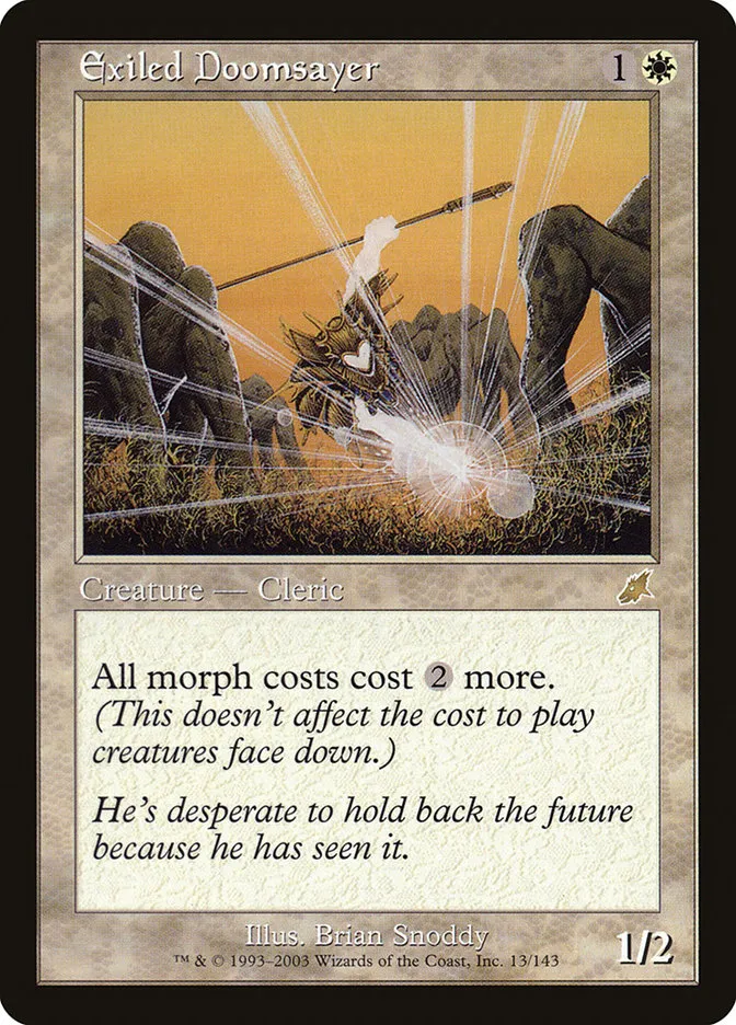 Exiled Doomsayer Front Face