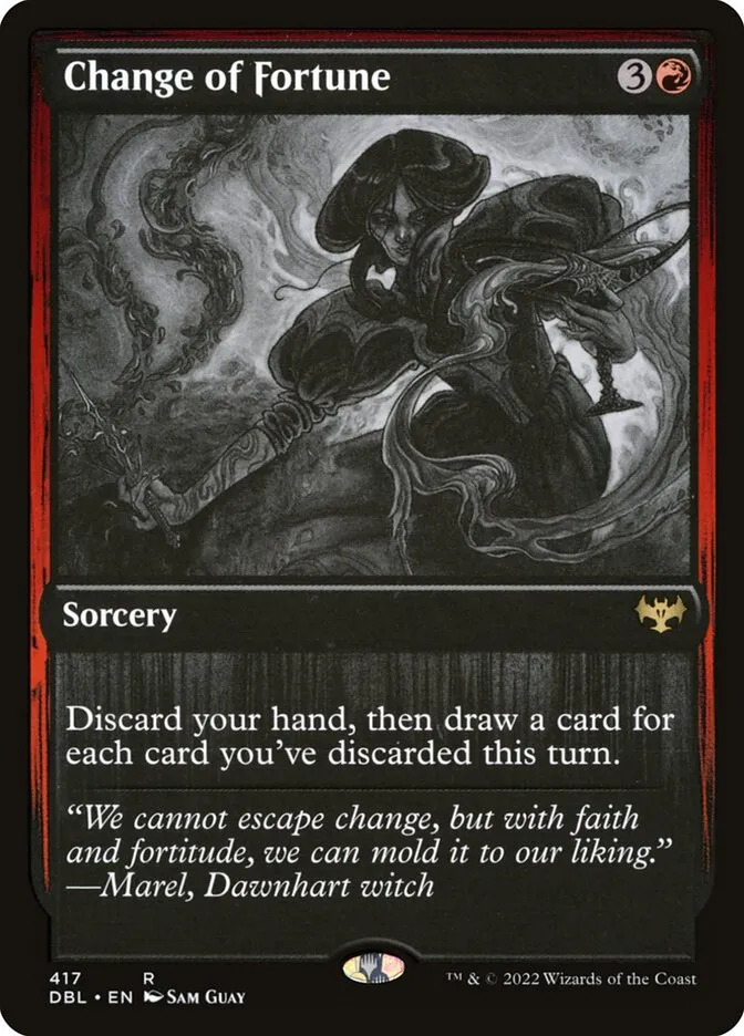 Change of Fortune Front Face