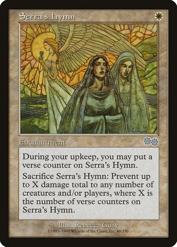 Serra's Hymn Front Face