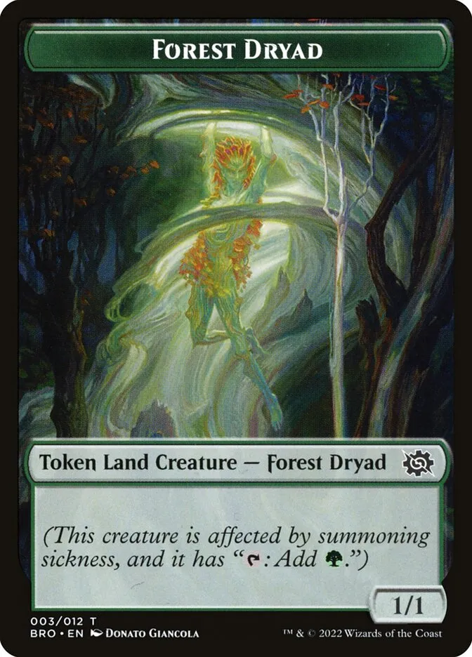 Forest Dryad Front Face