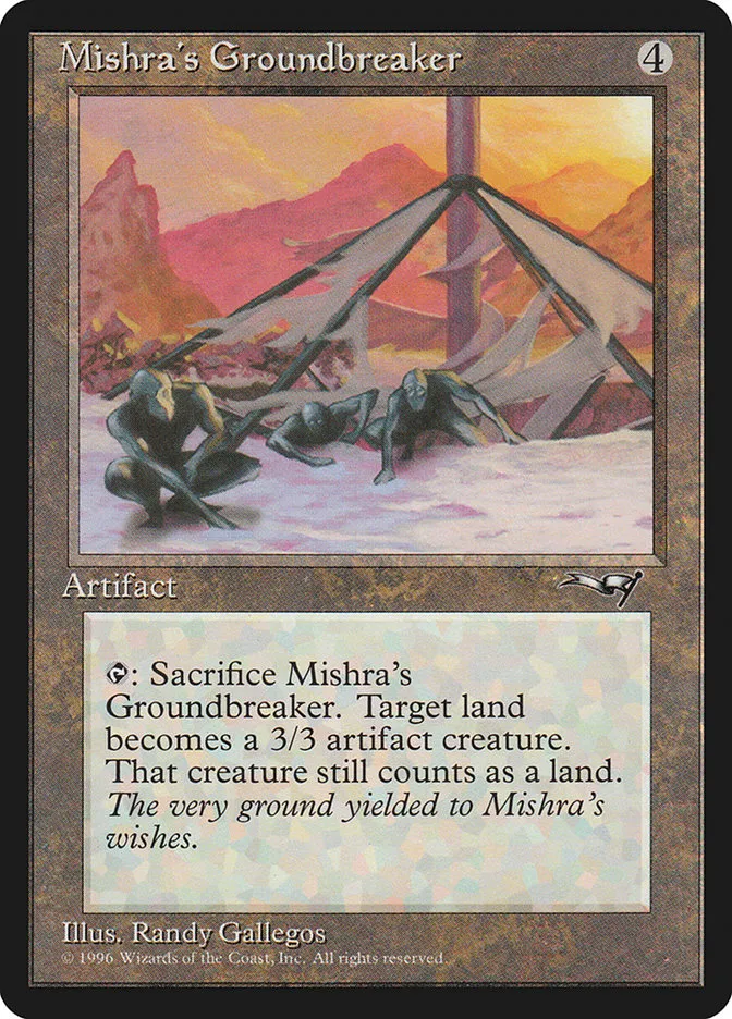 Mishra's Groundbreaker Front Face