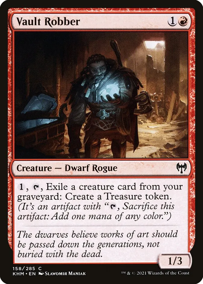 Vault Robber Front Face