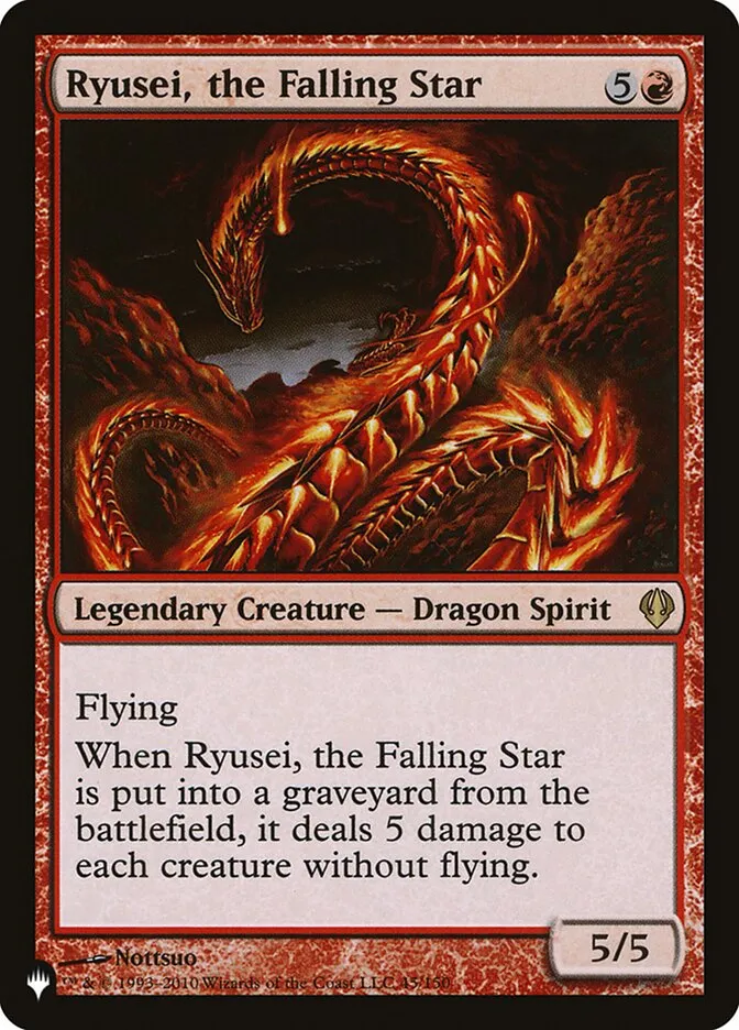 Ryusei, the Falling Star Front Face