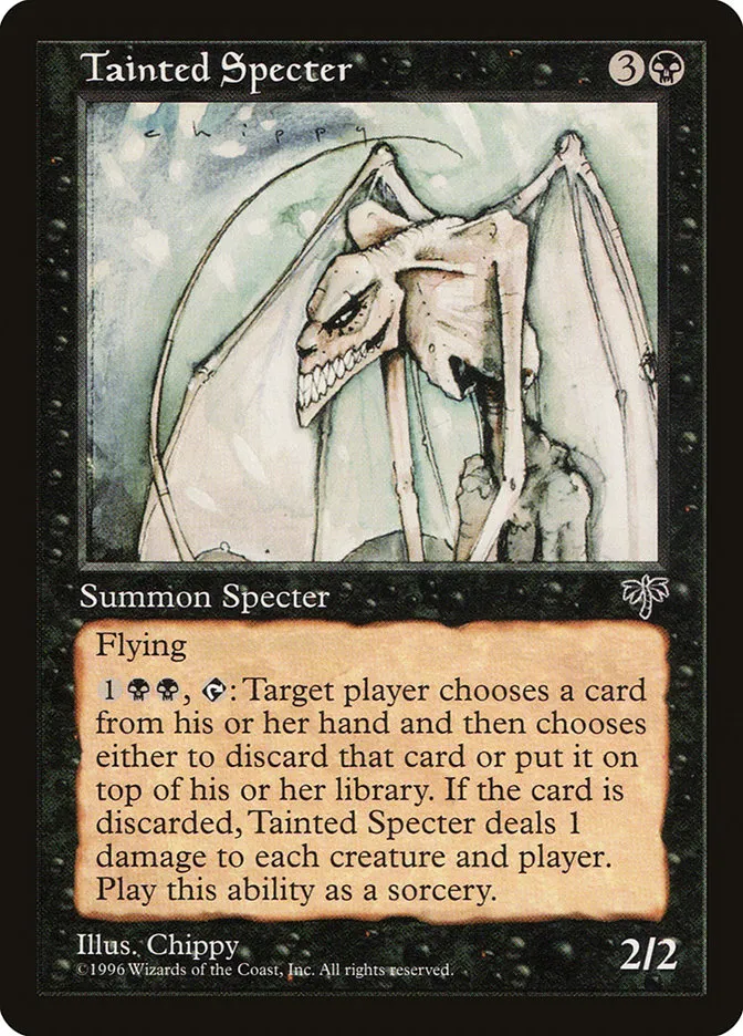 Tainted Specter Front Face
