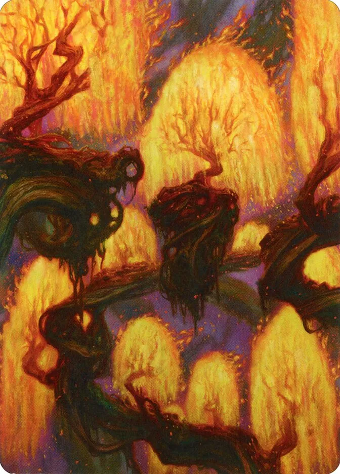 Grove of the Burnwillows // Grove of the Burnwillows Front Face