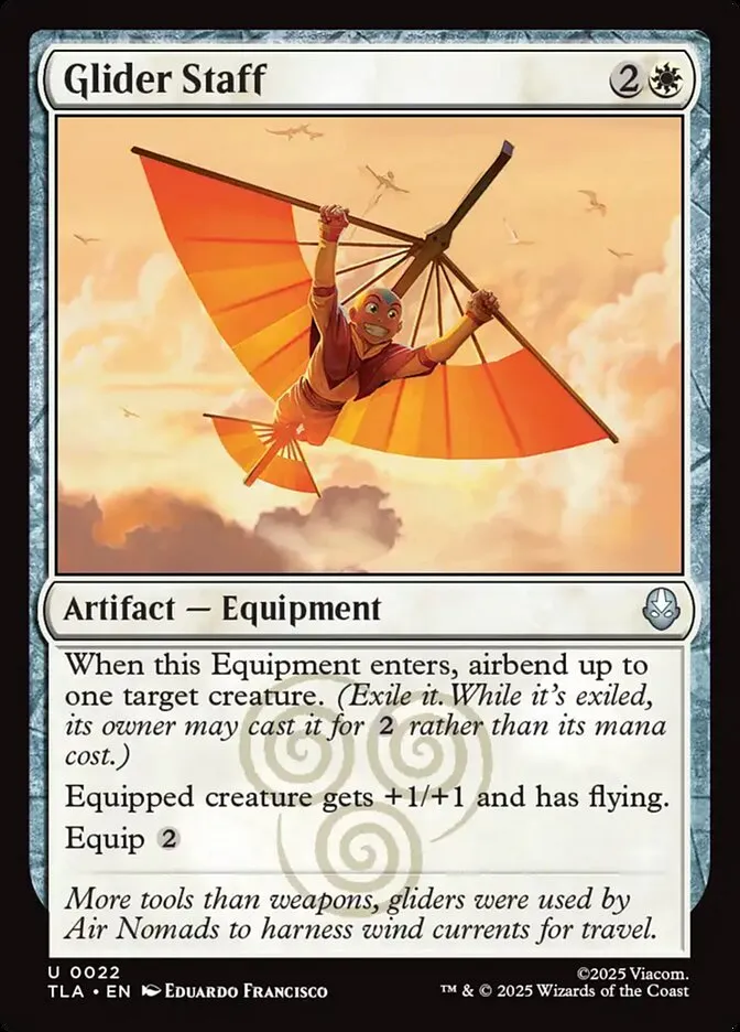 Glider Staff Front Face