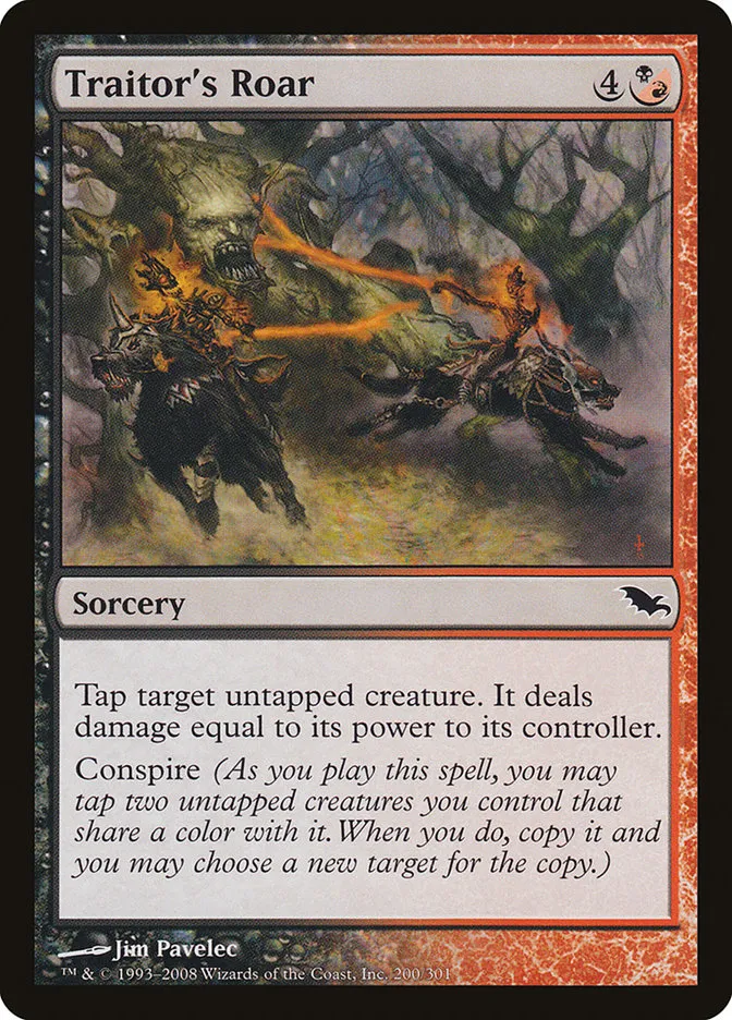 Traitor's Roar Front Face