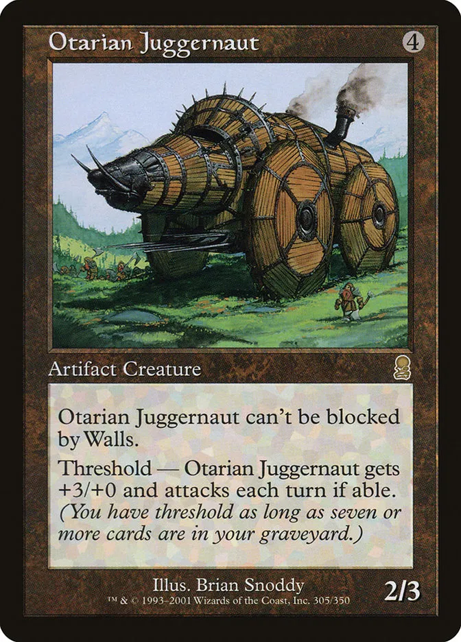 Otarian Juggernaut Front Face