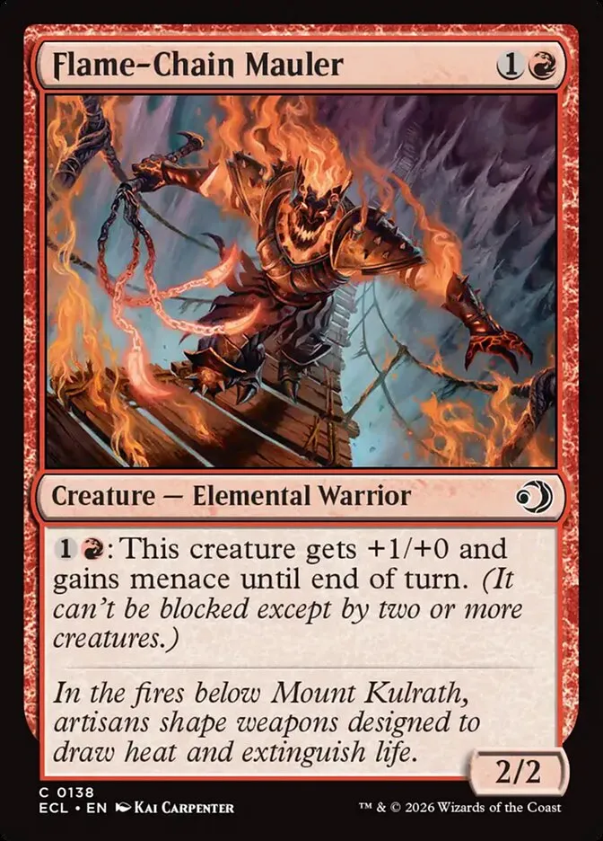 Flame-Chain Mauler Front Face