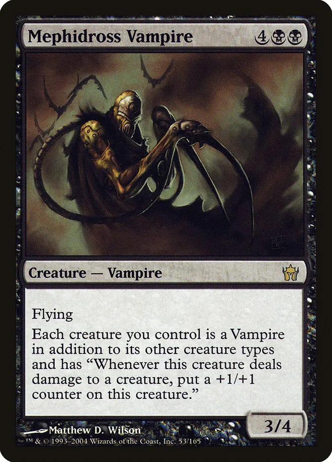 Mephidross Vampire Front Face