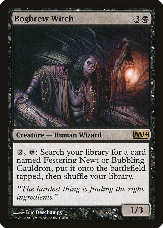 Bogbrew Witch Front Face