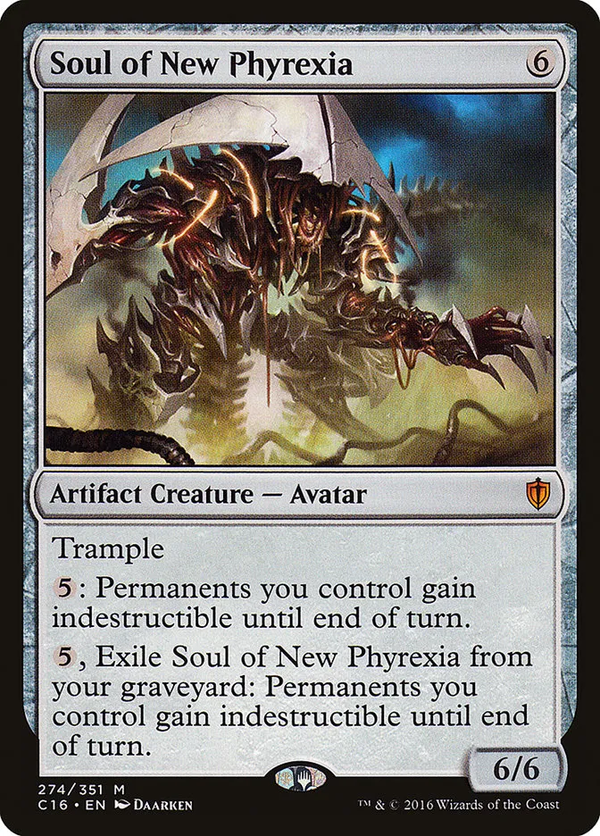 Soul of New Phyrexia Front Face