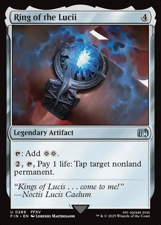 Ring of the Lucii Front Face