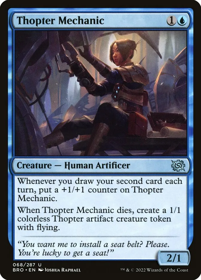 Thopter Mechanic Front Face