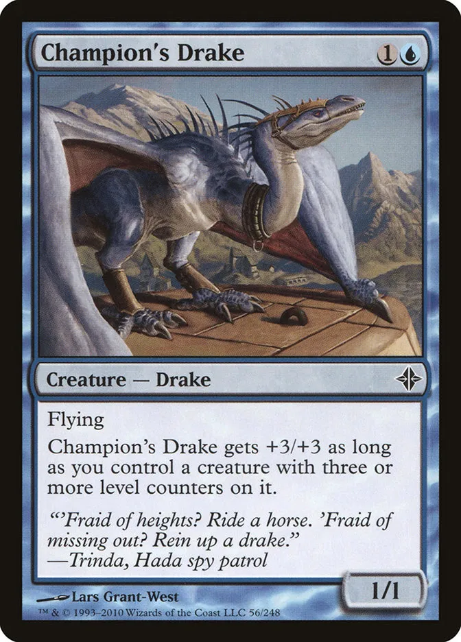 Champion's Drake Front Face