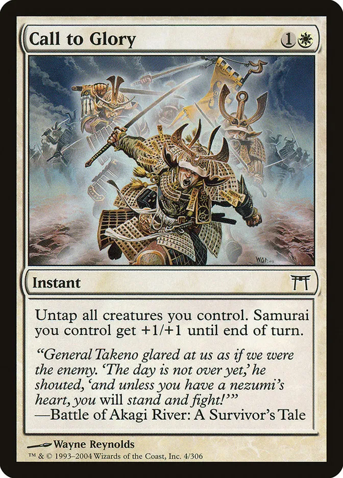 Call to Glory Front Face