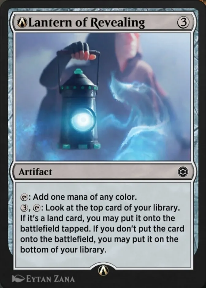 A-Lantern of Revealing Front Face