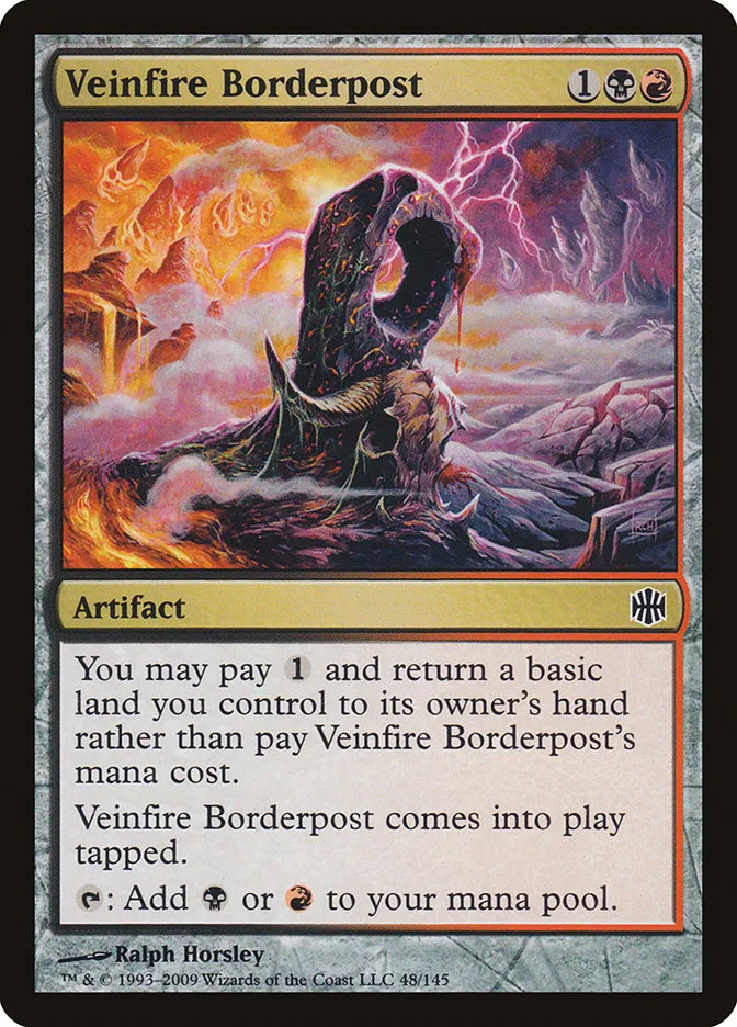 Veinfire Borderpost Front Face