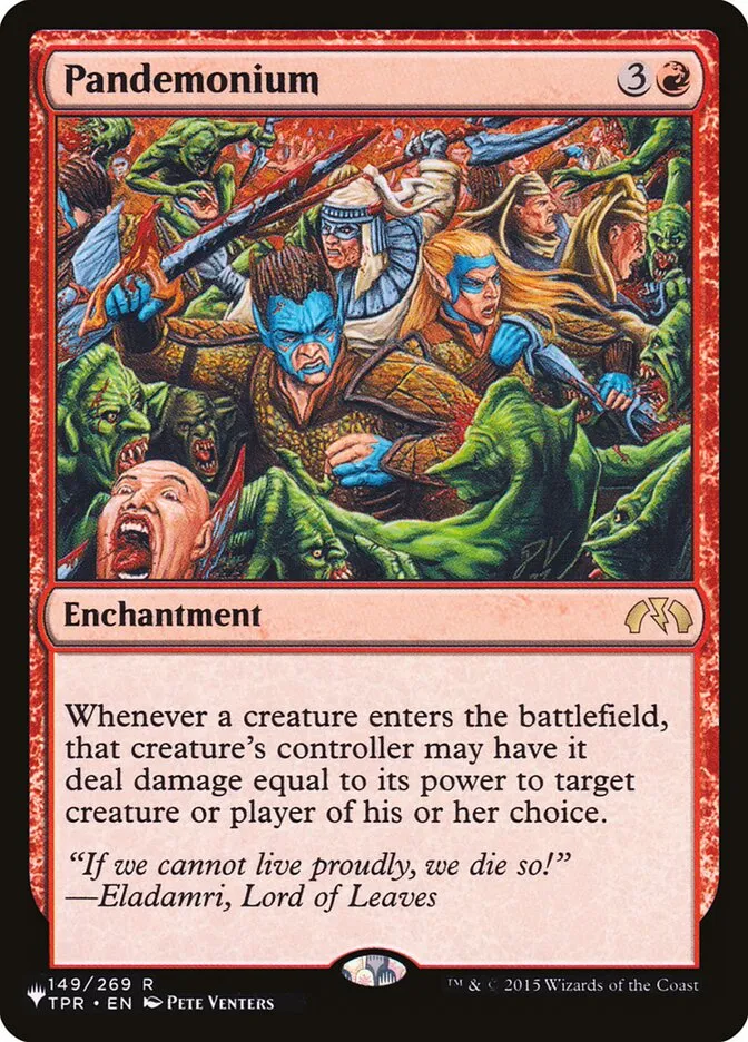 Pandemonium Front Face