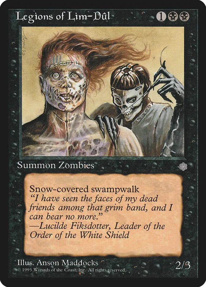 Legions of Lim-Dûl Front Face