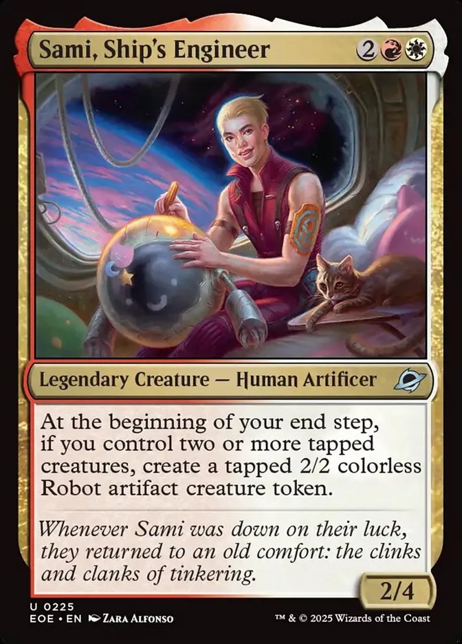 Sami, Ship's Engineer Front Face